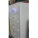 5 Drawer Lateral File Cabinet Flip style Drawers Grey, Locking